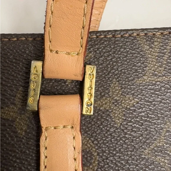 Fashion bag brown and cream - Picture 4 of 4